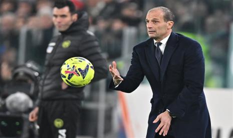 Pelatih Juventus Massimiliano Allegri 