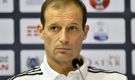 Pelatih Juventus, Massimiliano Allegri.