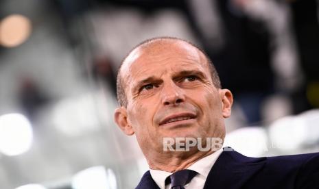 Pelatih Juventus Massimiliano Allegri buru poin penuh dari Salernitana.