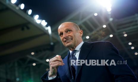 Pelatih Juventus, Massimiliano Allegri.