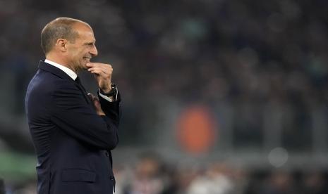 Pelatih Juventus, Massimiliano Allegri.