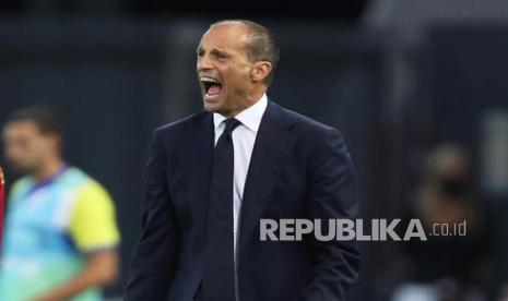 Pelatih Juventus, Massimiliano Allegri.