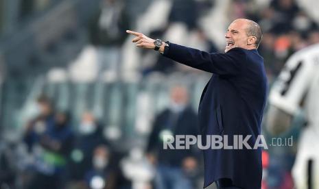 Pelatih Juventus Massimiliano Allegri.