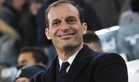 Pelatih Juventus, Massimilliano Allegri.