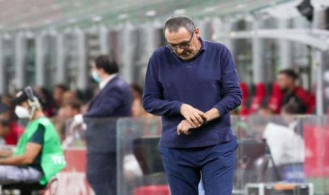 Pelatih Juventus, Maurizio Sarri.