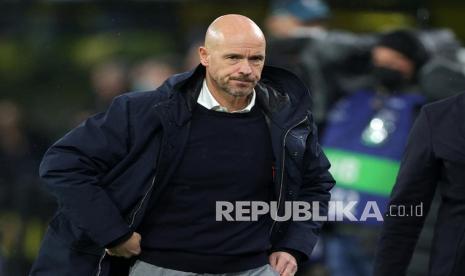 Pelatih kepala Ajax Erik ten Hag.