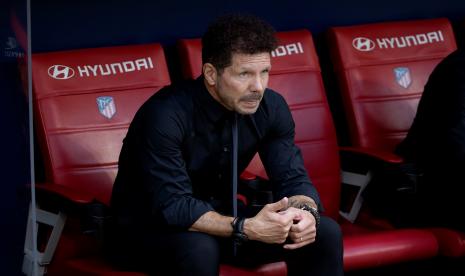 Pelatih Atletico Madrid, Diego Simeone.