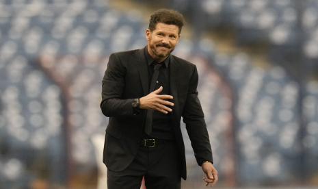 Pelatih Atletico Madrid, Diego Simeone.