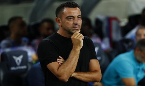 Pelatih Barcelona, Xavi Hernandez.