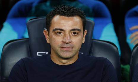 Pelatih Barcelona, Xavi Hernandez.