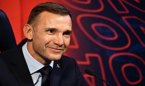 Legenda AC Milan dan timnas Ukraina, Andriy Shevchenko.