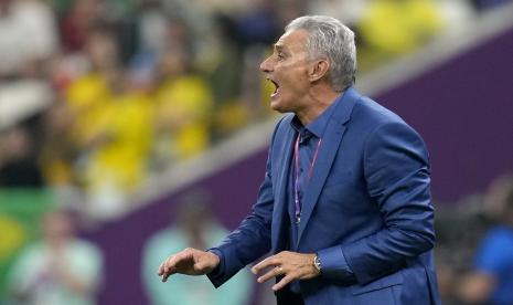 Pelatih timnas Brasil Adenor Leonardo Bacchi atau Tite.