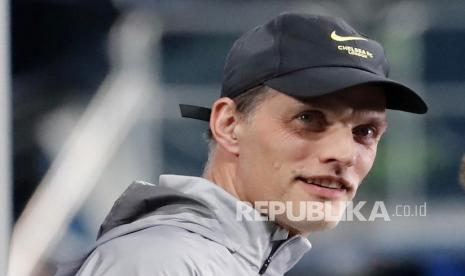 Pelatih Chelsea Thomas Tuchel. Tuchel mengakui timnya harus berjuang keras untuk bisa membungkam Tottenham Hotspur, 2-0, pada pekan ke-23 Liga Primer Inggris, Senin (24/1/2022) dini hari WIB.