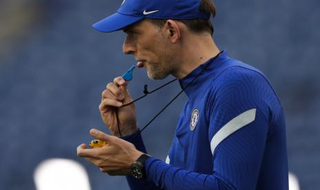 Pelatih Chelsea Thomas Tuchel.