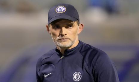  Pelatih Chelsea Thomas Tuchel dipecat setelah pertandingan sepak bola Grup E Liga Champions antara Dinamo Zagreb melawan Chelsea di Stadion Maksimir di Zagreb, Kroasia, Rabu (7/9/2022) dini hari WIB. Chelsea kalah 0-1 di laga itu.