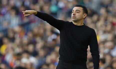 Pelatih Barcelona, Xavi Hernandez.