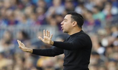 Pelatih Barcelona, Xavi Hernandez.