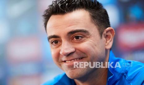  Pelatih kepala FC Barcelona Xavi Hernandez (ilustrasi). Mantan rekan setim Xavi, Carles Puyol, meminta eks pelatih Al Sadd itu diberikan waktu menangani Barcelona.