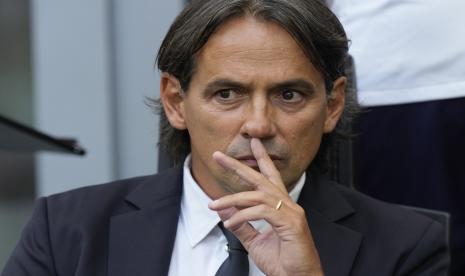 Pelatih Inter Milan, Simone Inzaghi.