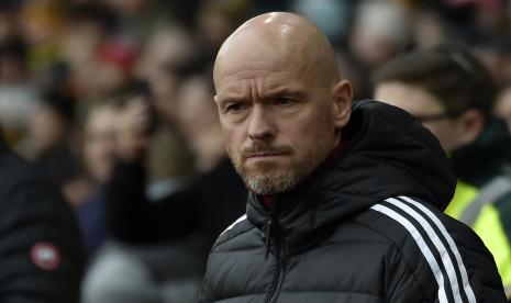 Pelatih Manchester United (MU), Erik ten Hag.