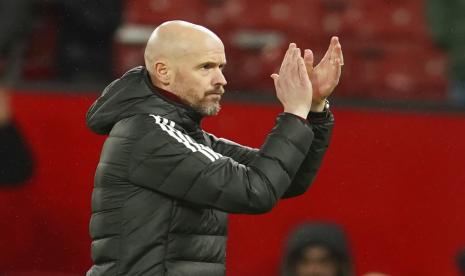 Pelatih Manchester United (MU), Erik ten Hag.