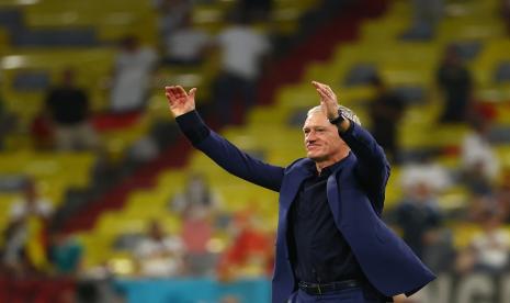 Pelatih kepala Prancis Didier Deschamps 