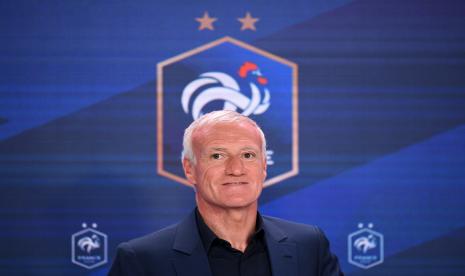 Pelatih timnas Prancis, Didier Deschamps.