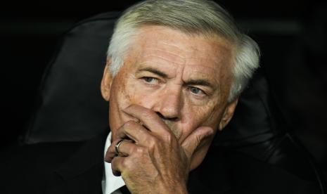 Pelatih kepala Real Madrid Carlo Ancelotti 