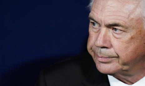 Pelatih Real Madrid, Carlo Ancelotti.