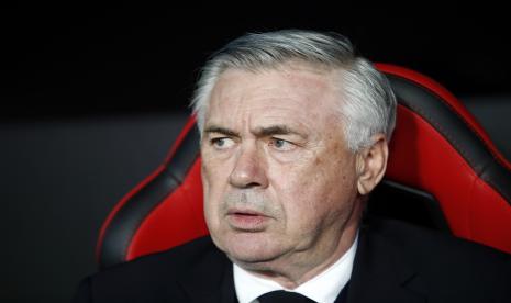 Pelatih Real Madrid, Carlo Ancelotti.