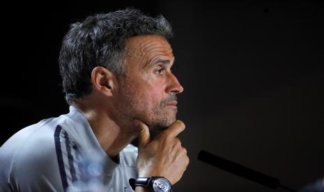 Pelatih kepala Spanyol Luis Enrique