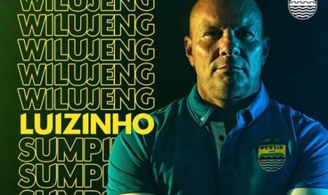 Pelatih kiper Persib Luizinho Passos.