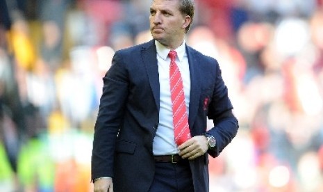 Pelatih Liverpool, Brendan Rodgers.