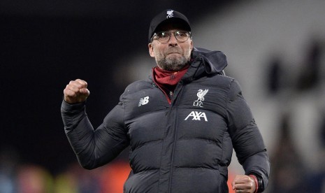 Pelatih Liverpool Juergen Klopp.