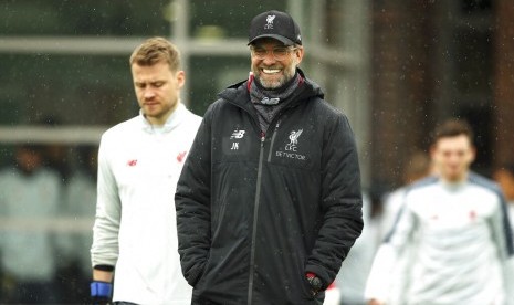 Pelatih Liverpool Juergen Klopp.