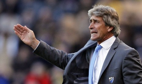 Pelatih Malaga Manuel Pellegrini