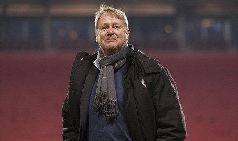 Pelatih Malmo FF, Age Hareide.