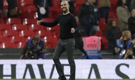 Pelatih Manchester City Pep Guardiola