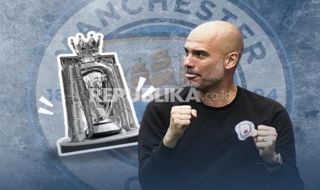 Pelatih Manchester City, Pep Guardiola.