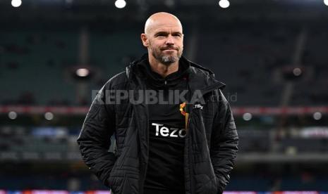 Pelatih Manchester United, Erik ten Hag.