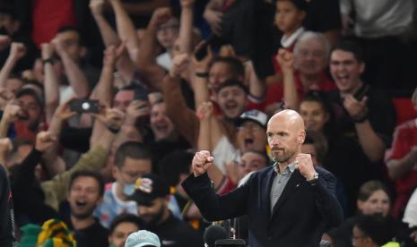 Pelatih Manchester United (MU), Erik ten Hag.