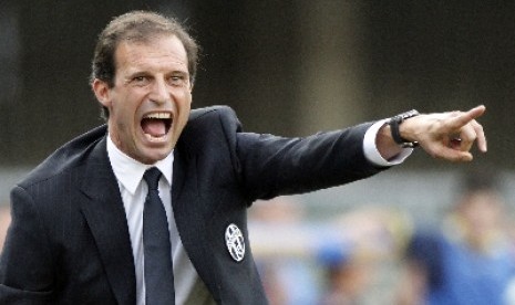 Pelatih Massimiliano Allegri.