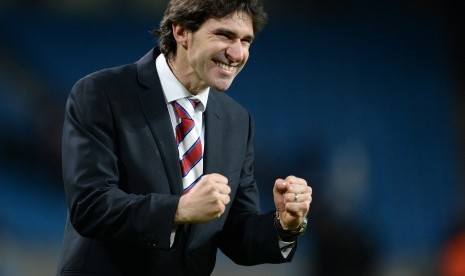 Pelatih Middlesbrough, Aitor Karanka.