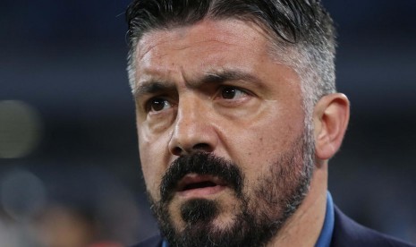 Pelatih Napoli Gennaro Gattuso