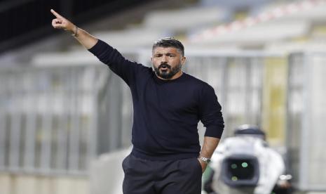 Pelatih Napoli, Gennaro Gattuso.