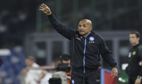  Pelatih Napoli Luciano Spalletti 