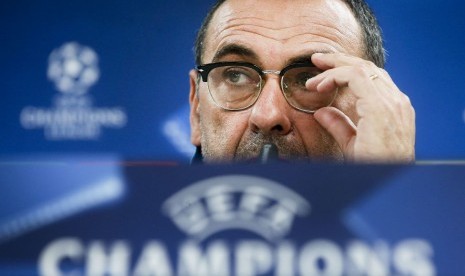 Pelatih Napoli, Maurizio Sarri.