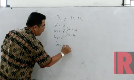 Pelatih Nasional Olimpiade Matematika Ridwan Hasan Saputra 