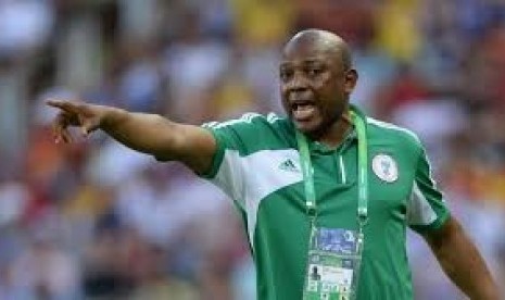 Pelatih Nigeria Stephen Keshi