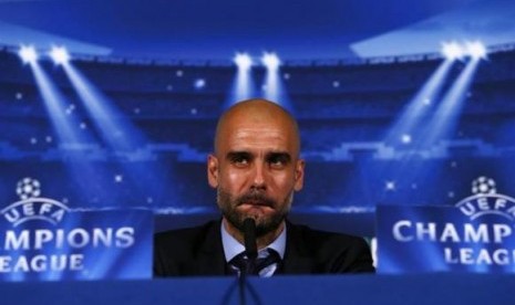 Pelatih Pep Guardiola.